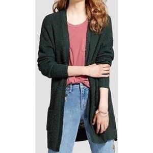 Forrest Green Knit Cardigan